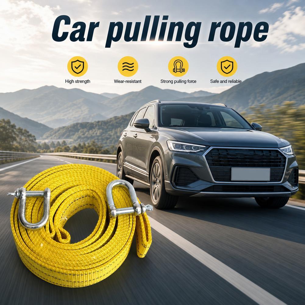 Rescue Rope Throw - 3M Heavy Duty Car Tow Strap