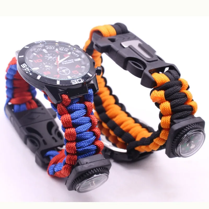 Multifunctional Outdoor Watch  - Fire Starting Kit 评论和价格