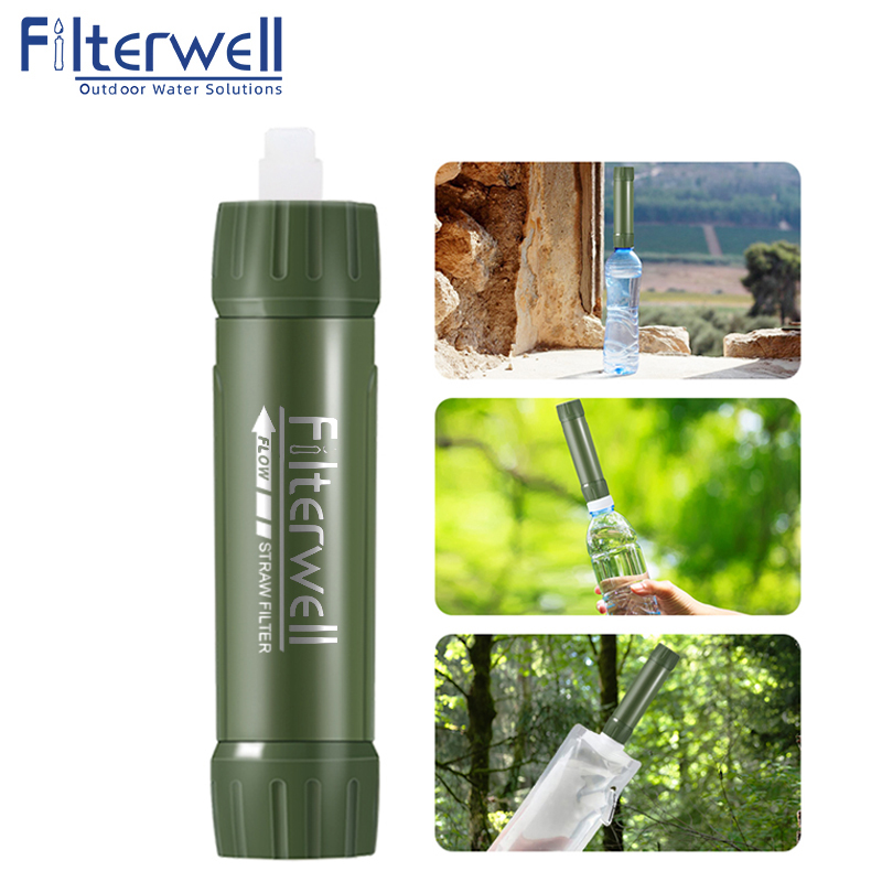 Filterwell Green Mini Travel W - Water Purification Straw 评论和价格