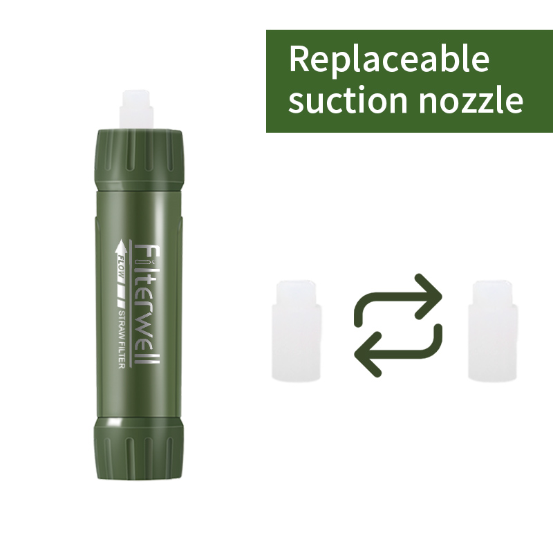 Filterwell Green Mini Travel W - Water Purification Straw 评论和价格