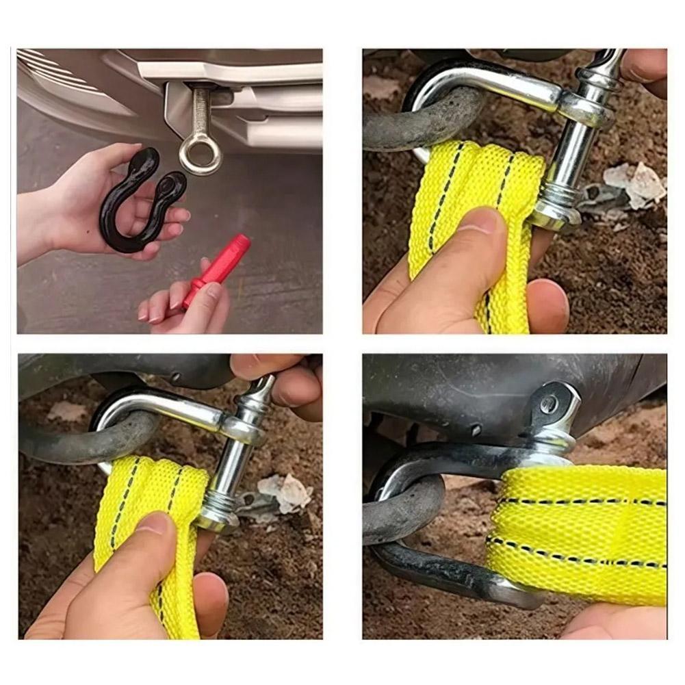 3M Heavy Duty Car Tow Strap Wi - Rescue Rope Throw 评论和价格
